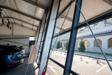 Тренинг-центр по продажам новой Audi Q3 - шатры А-Тент