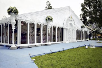 Свадьба в Шереметьевском дворце - шатры А-Тент