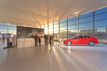 Проект компании Audi - «Москва. Арена quattro®» - шатры А-Тент