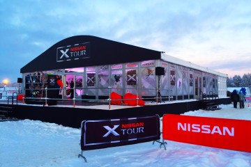 NISSAN X-TOUR - шатры А-Тент