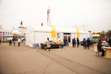 Городской фестиваль «Формула Студент» - шатры А-Тент