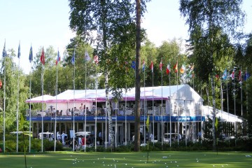 Чемпионат России по гольфу - шатры А-Тент