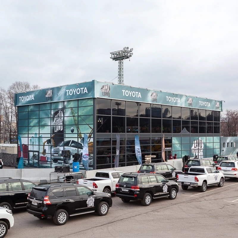 Премиальный павильон для Toyota