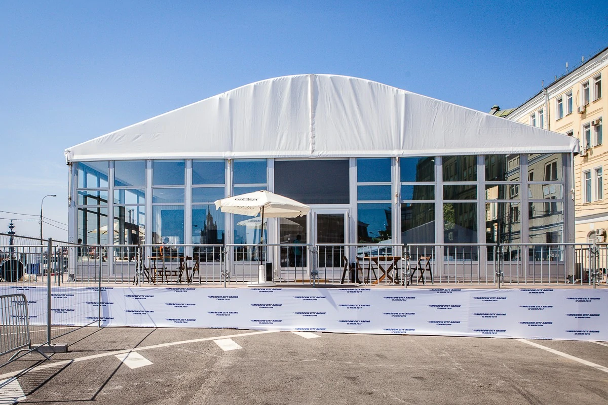 Классические конструкции CURVED TENT подготовка к оформлению