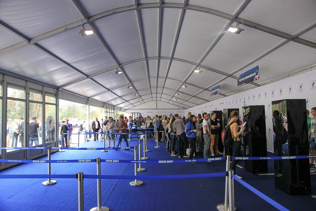 Классические конструкции CURVED TENT вид внутри