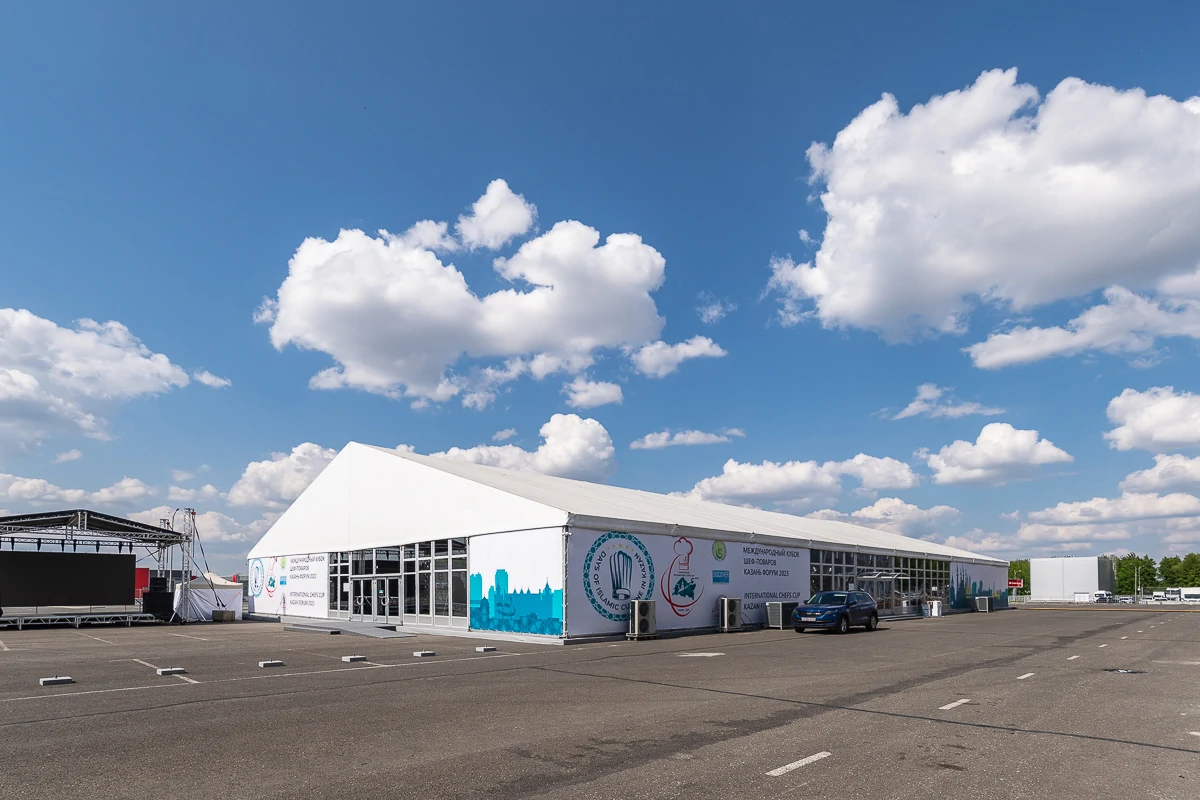 Классические конструкции BIG TENT на кубке шеф-поваров